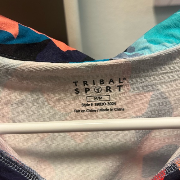 Tribal Sport Sleeveless Activewear Top - Picture 3 of 3